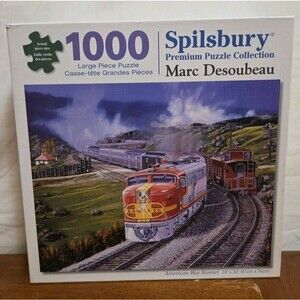 Spilsbury JIGSAW Puzzle American War Bonnet Marc Desoubeau 1000 Piece Complete